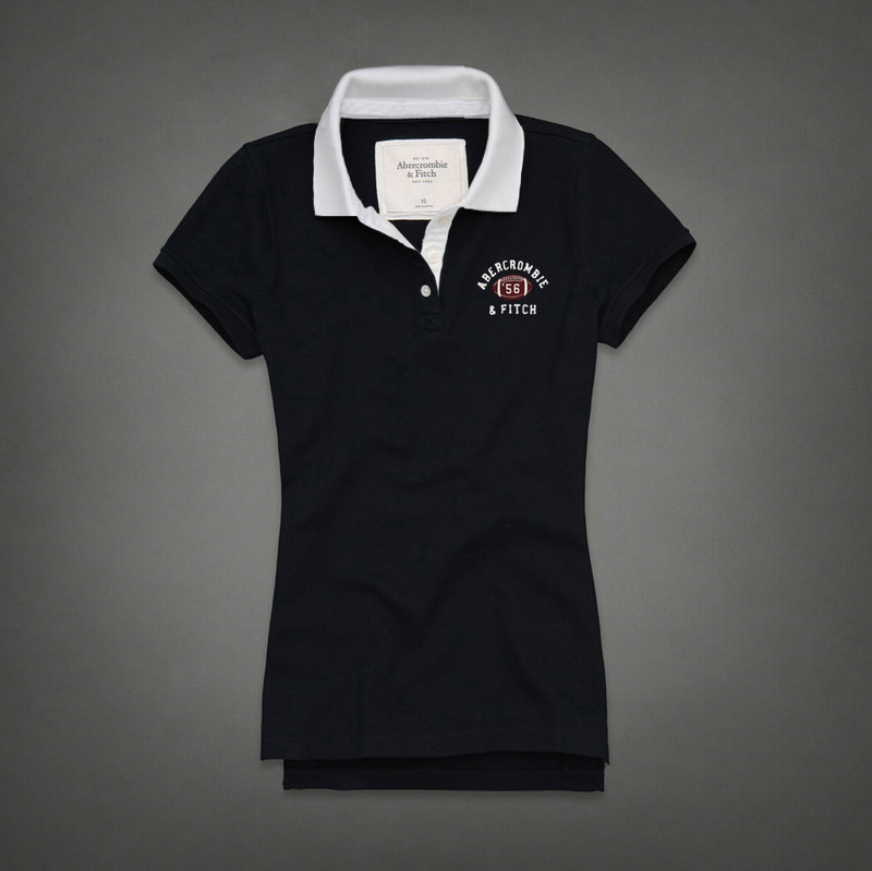 Abercrombie Fitch Mujeres Polo Corto Remera AF8419